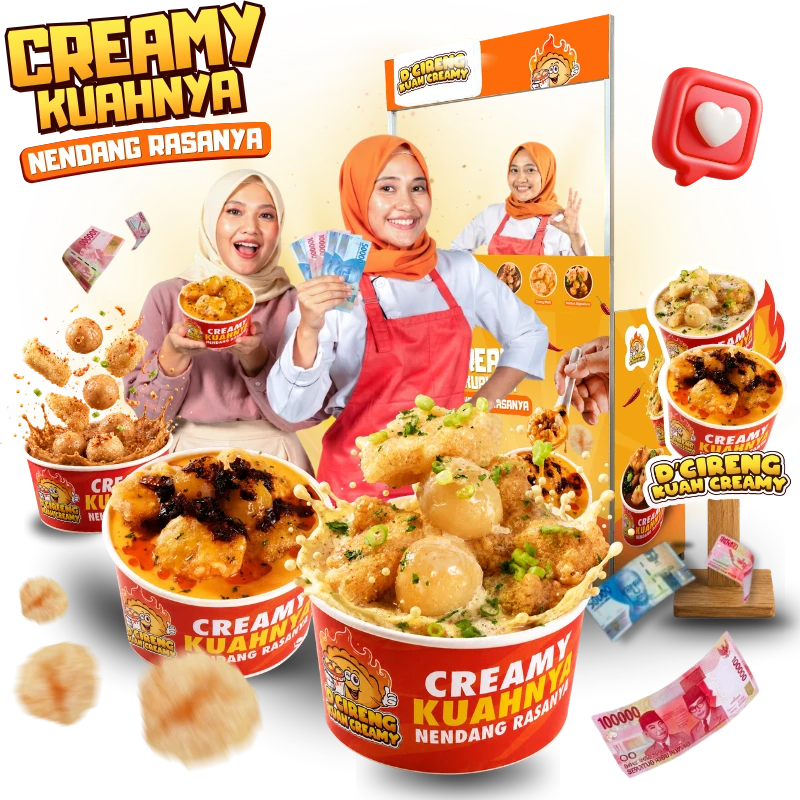 D'Cireng Kuah Creamy Street Food